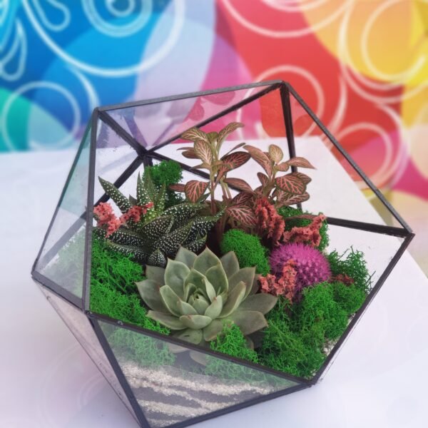 İşçilərə təşəkkür etmək üçün mükəmməl Terrarium Korporativ Hədiyyə