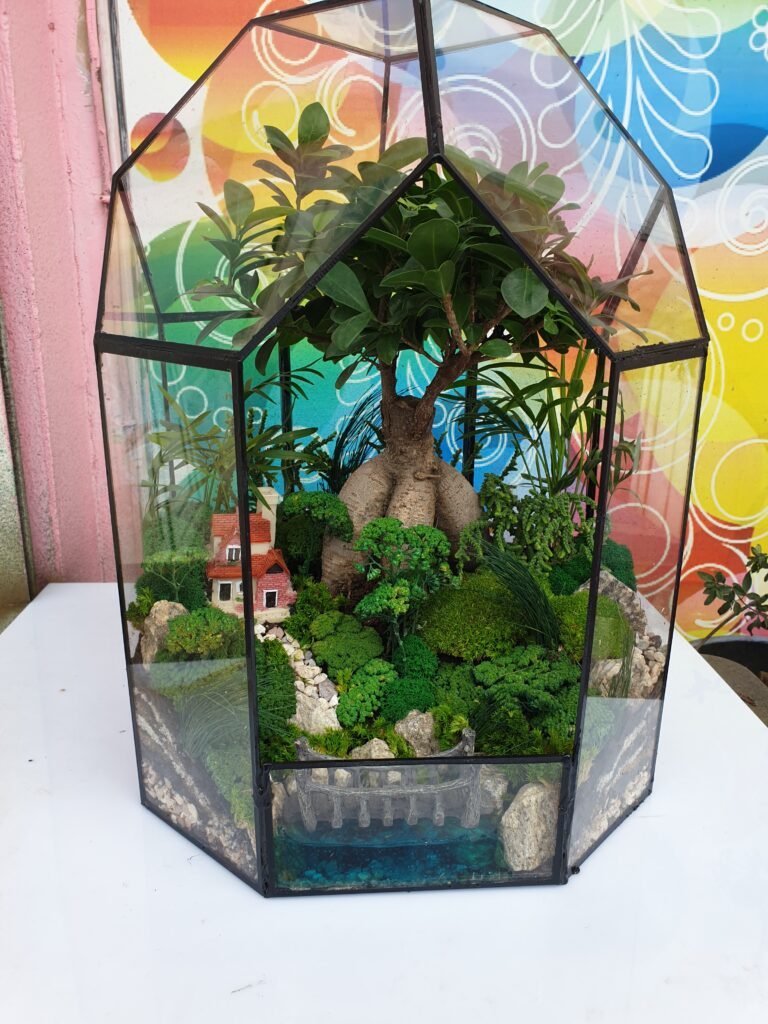 Təbiət sevərlərə verilən mükəmməl Terrarium Korporativ Hədiyyə – Şirkət hədiyyəsi