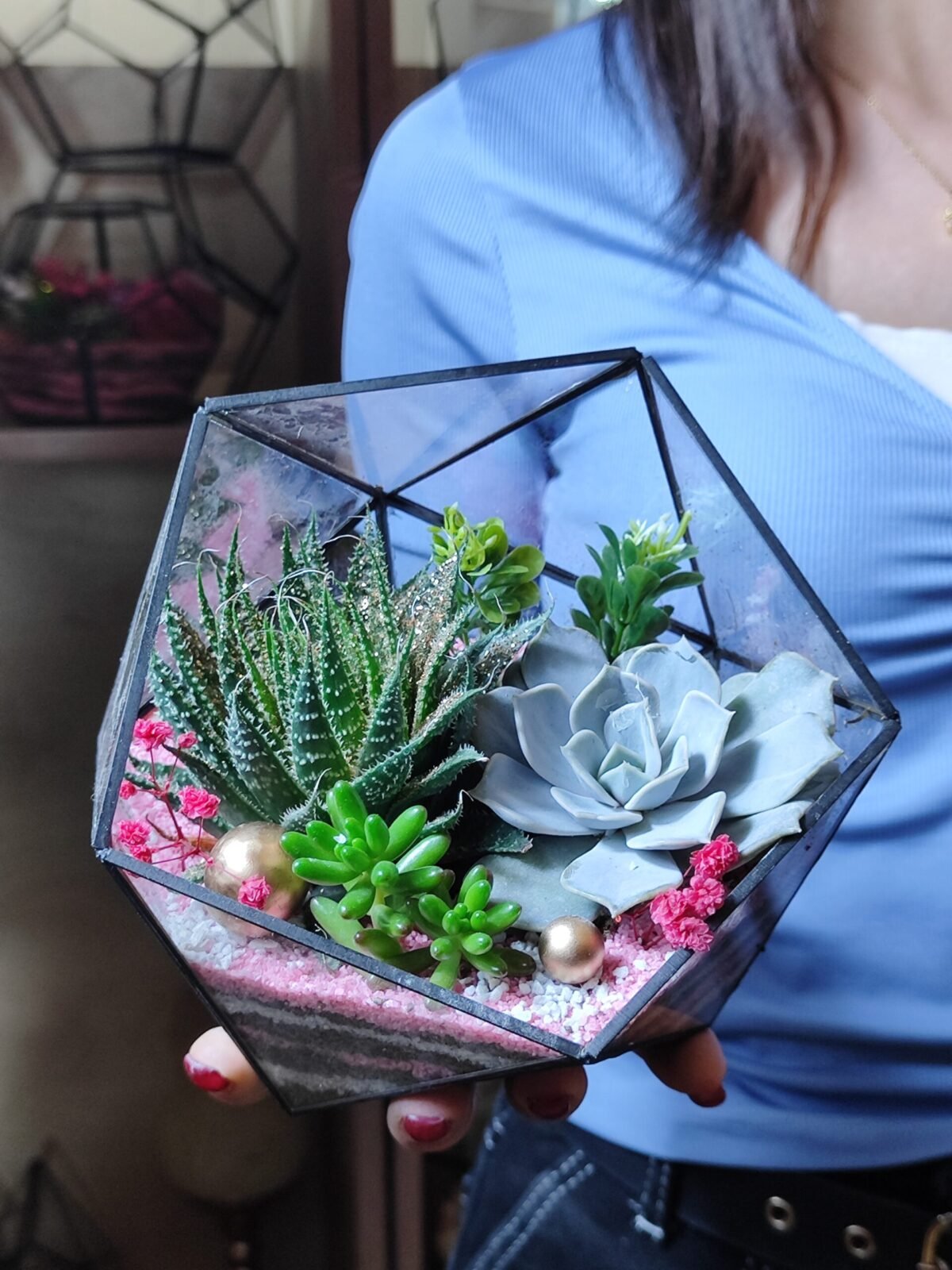 Müştəri əlaqələrini gücləndirən Terrarium Korporativ Hədiyyə