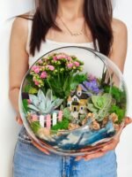 İş yerində istifadə üçün mükəmməl seçki – Terrarium Korporativ Hədiyyə