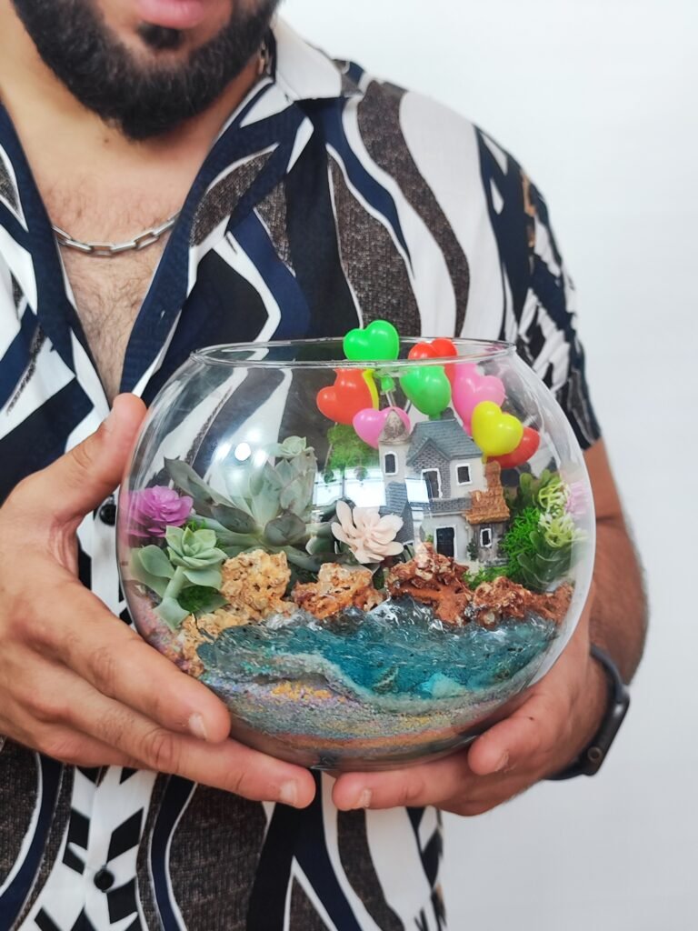 Şirkət təbrikləri üçün mükəmməl seçki – Terrarium Korporativ Hədiyyə ilə ofis dekorunu bəzəyin