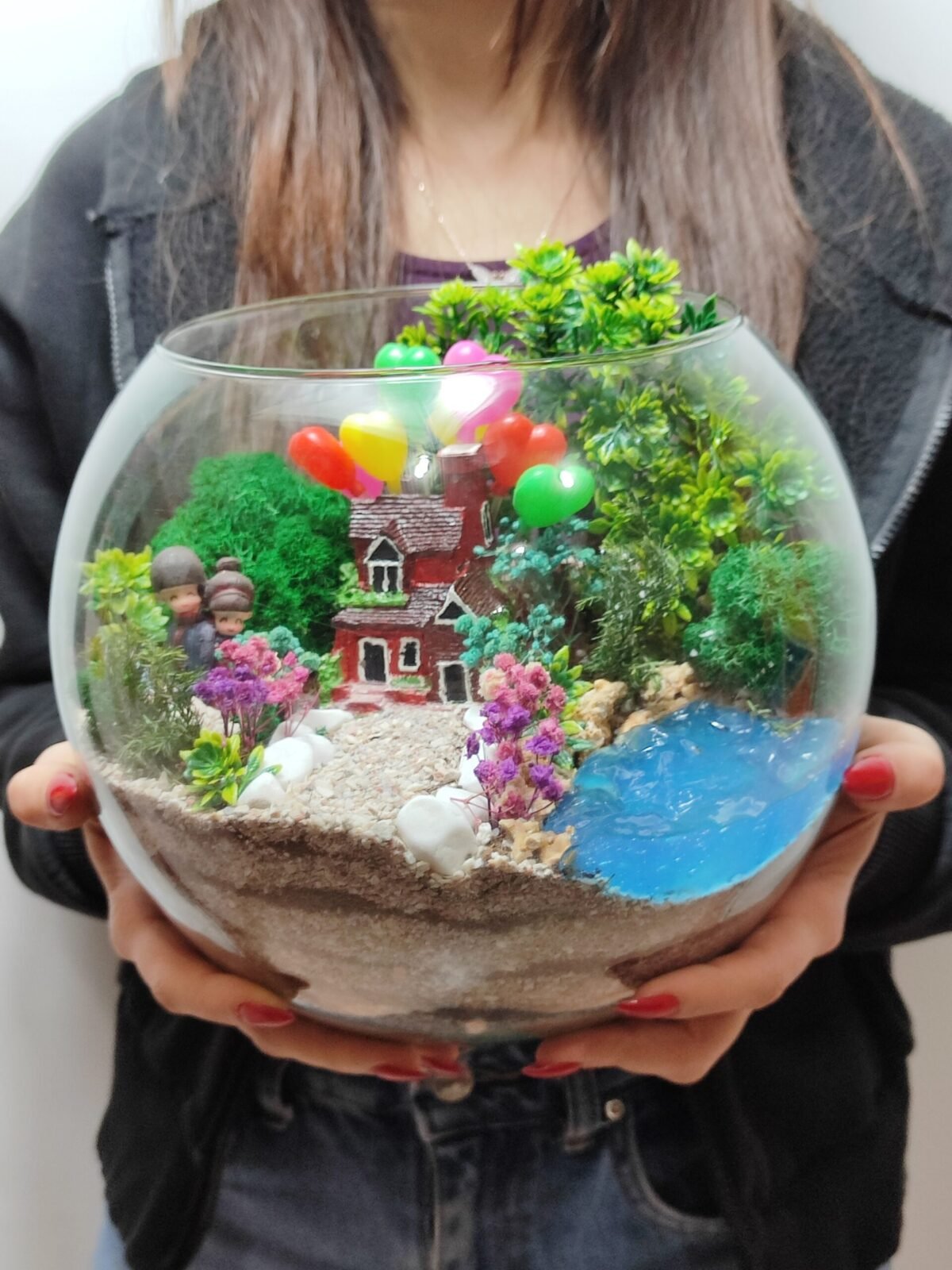 İş mühitində təbii gözəlliyi artıran Terrarium Korporativ Hədiyyə